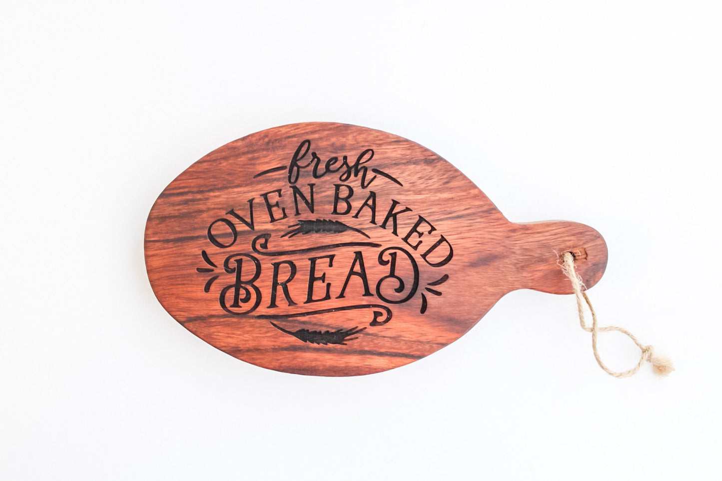 Fresh Baked Bread Wooden Laser Engraved Small Cutting Board