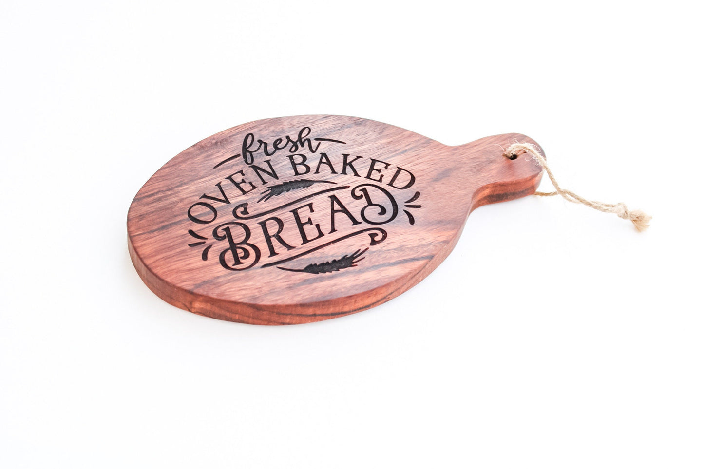 Fresh Baked Bread Wooden Laser Engraved Small Cutting Board