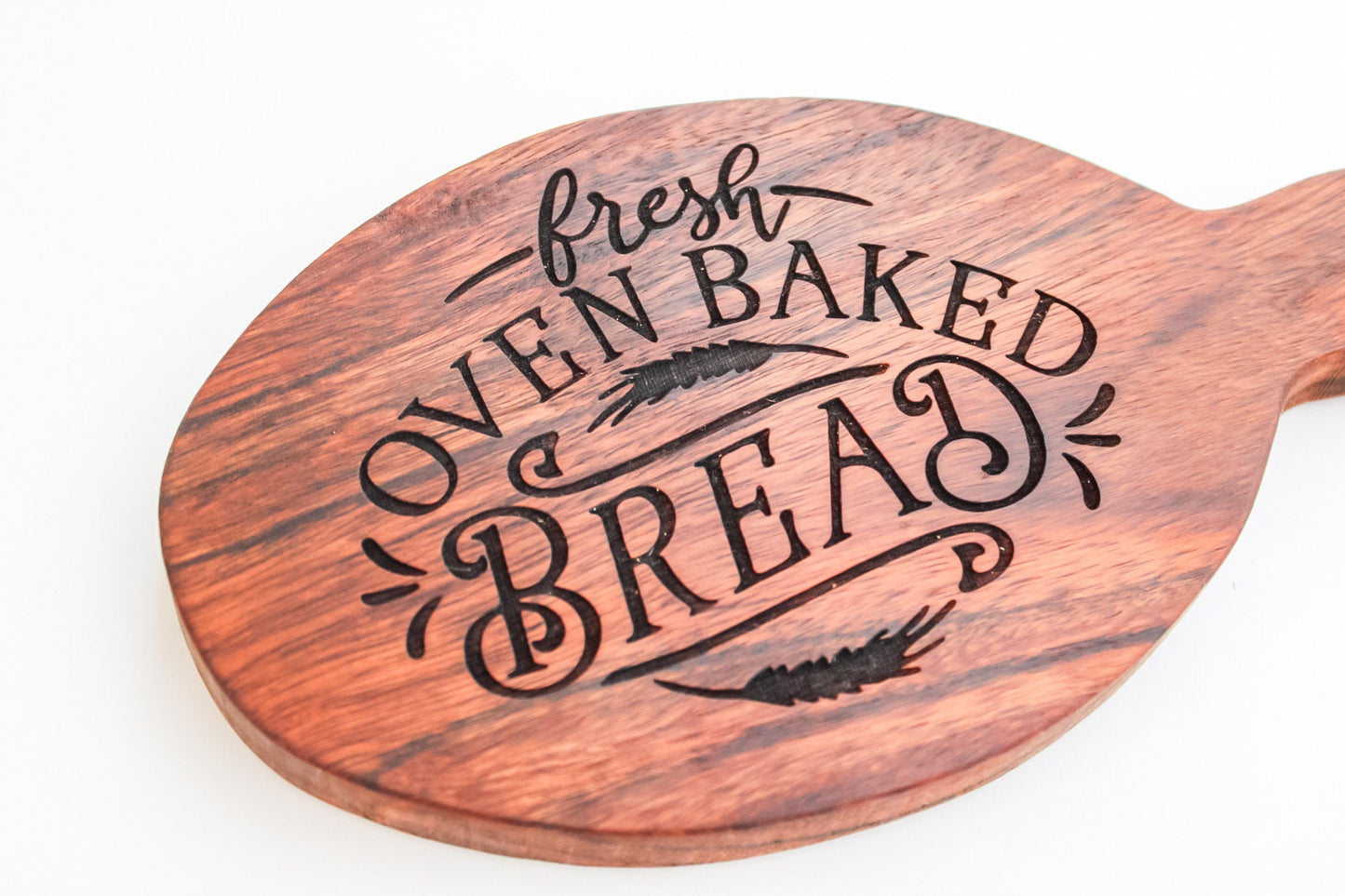 Fresh Baked Bread Wooden Laser Engraved Small Cutting Board
