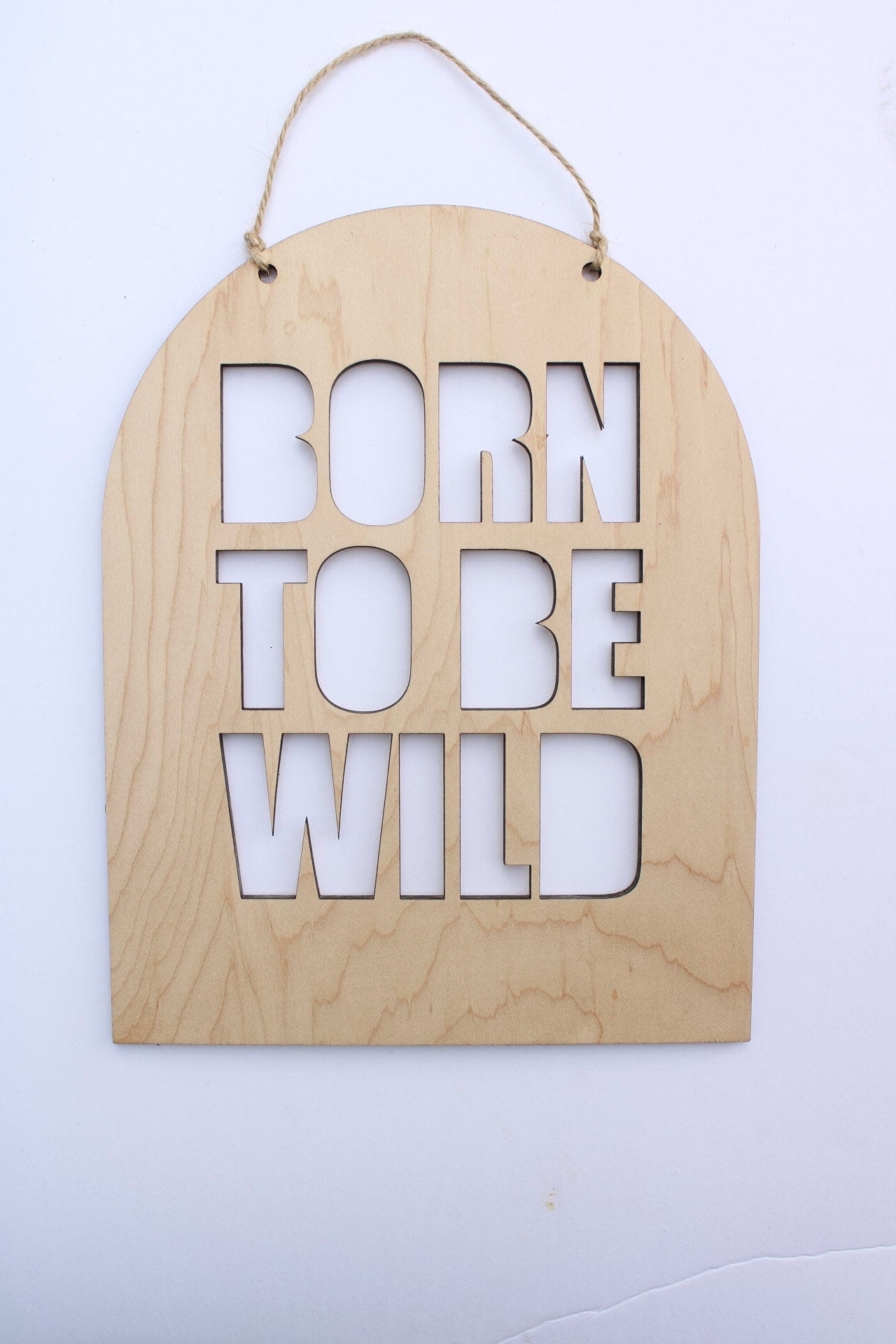 Born To Be Wild Nursery Wood Sign Wall Decor
