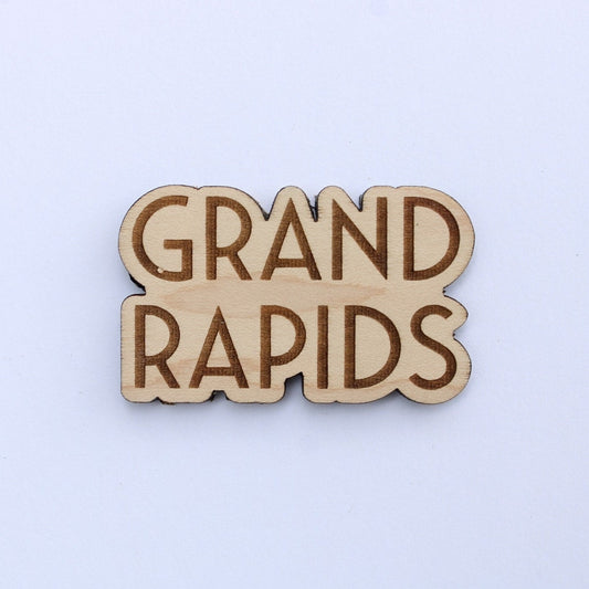 Grand Rapids Michigan Refrigerator Magnet Souvenir