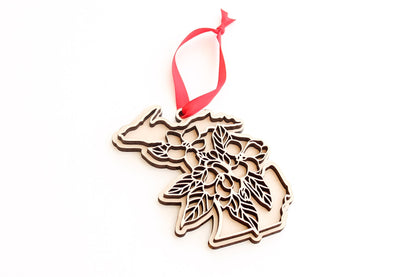 Michigan Christmas Ornament